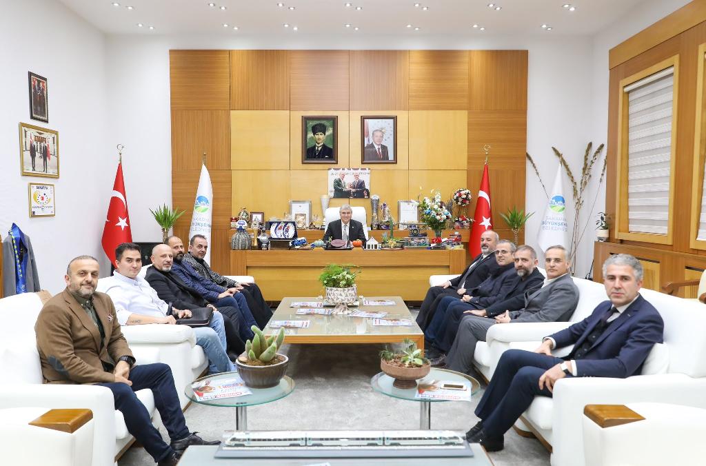SASİAD yönetimi Büyükşehir de.. 