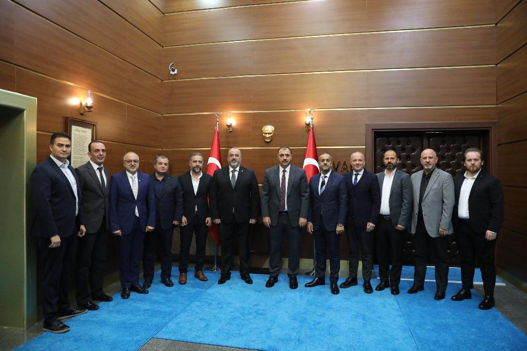 SASİAD YÖNETİMİ'NDEN İLK ZİYARET SAKARYA VALİSİ KALDIRIM'A