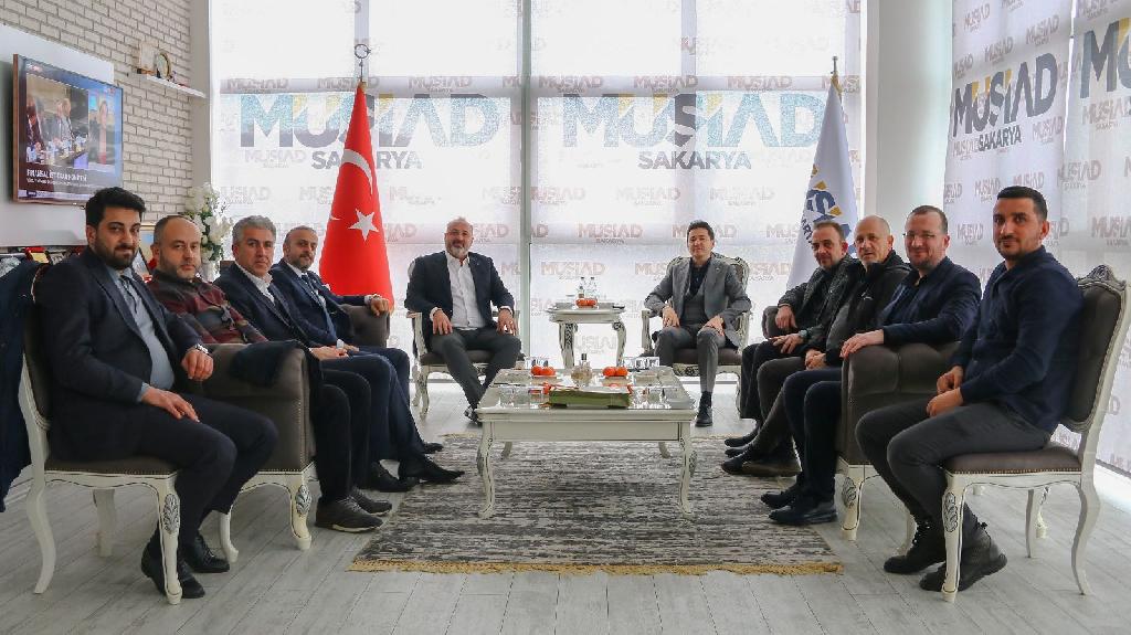 SASİAD yönetim kurulumuz MÜSİAD Sakarya Şubesini Ziyaret etti..