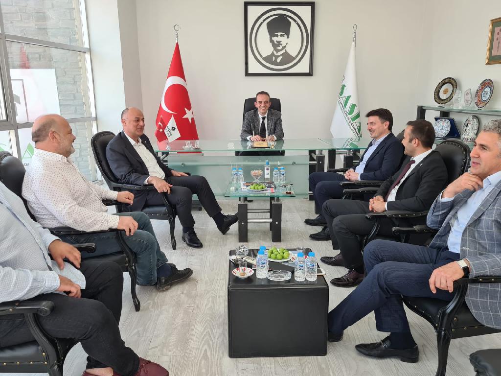 İYİ Parti heyeti SASİAD'ı ziyaret etti. 