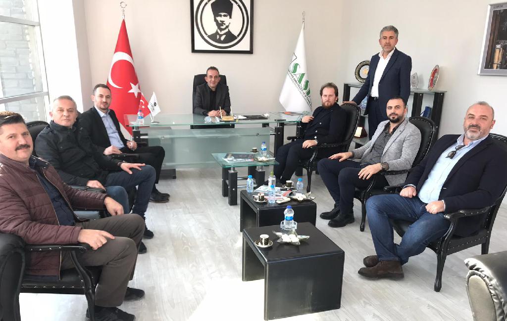 İş insanlarından SASİAD’a ziyaret..