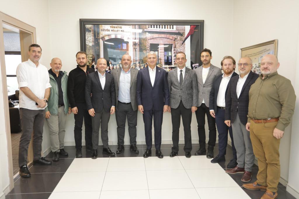 SASİAD'tan SATSO'ya Hayırlı Olsun ziyareti.
