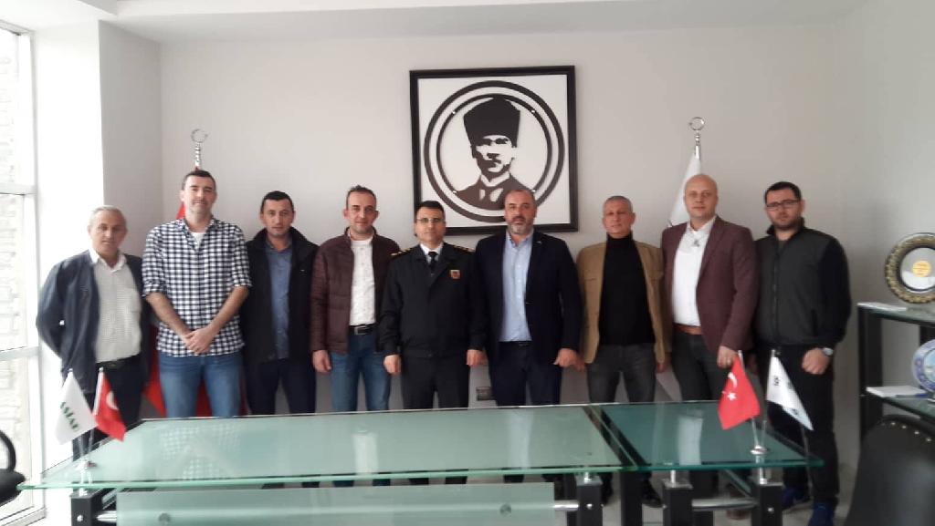 İL JANDARMA ALAY KOMUTANINDAN SASİAD’A ZİYARET