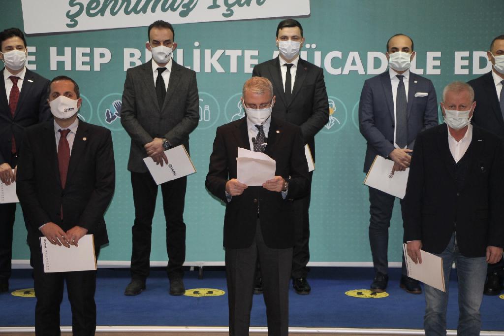 STK'LAR TEK YÜREK ''KORONAYI BİRLİKTE YENELİM''